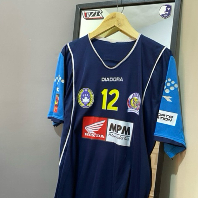 JERSEY RETRO AREMA ISL 2009/2010 ALAM SHAH- JERSEY SEPAKBOLA AREMA ISL 2009/2010