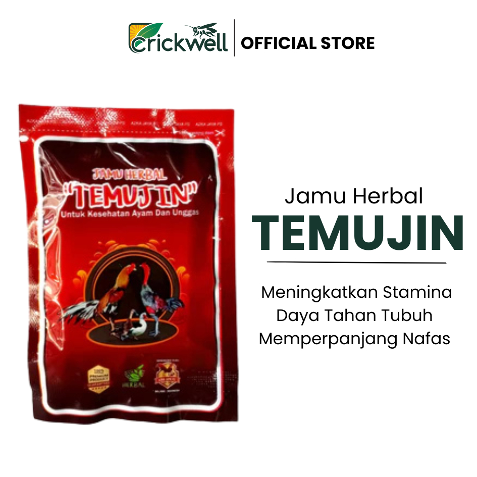 Jamu ayam TEMUJIN jamu ayam jago aduan herbal ayam