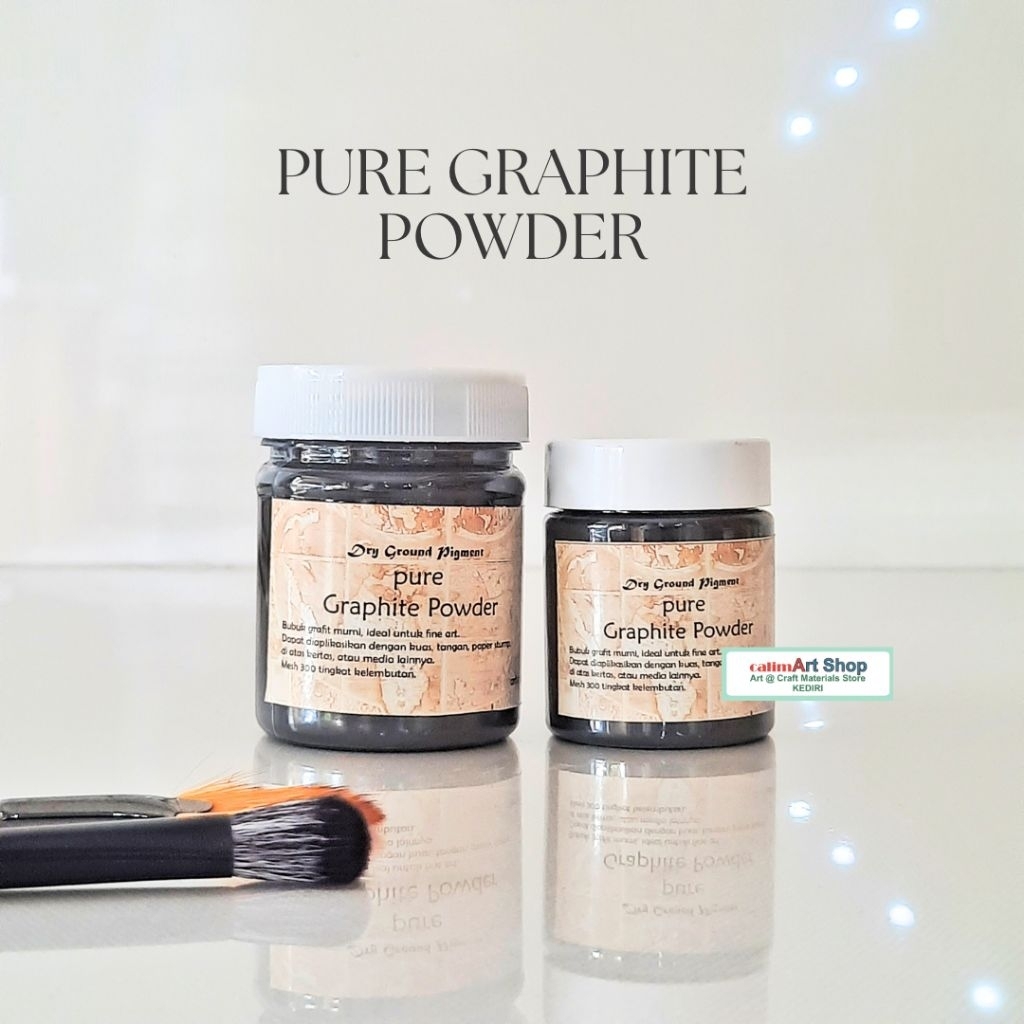 

Pure Graphite Powder I Powder Sketsa Graphite