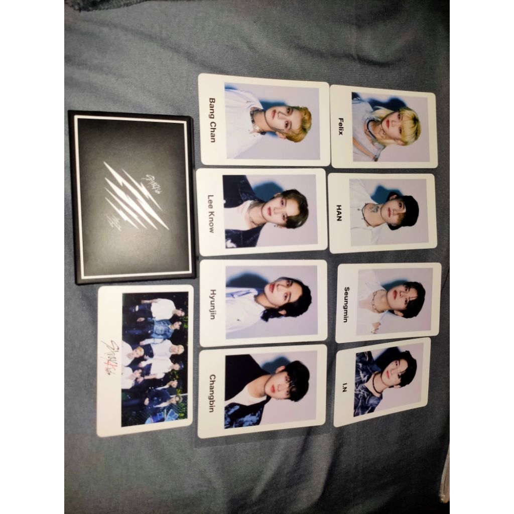 STRAY KIDS SKZ SCARS JAPAN LIMITED MD PHOTOCARD POCA FULL SET