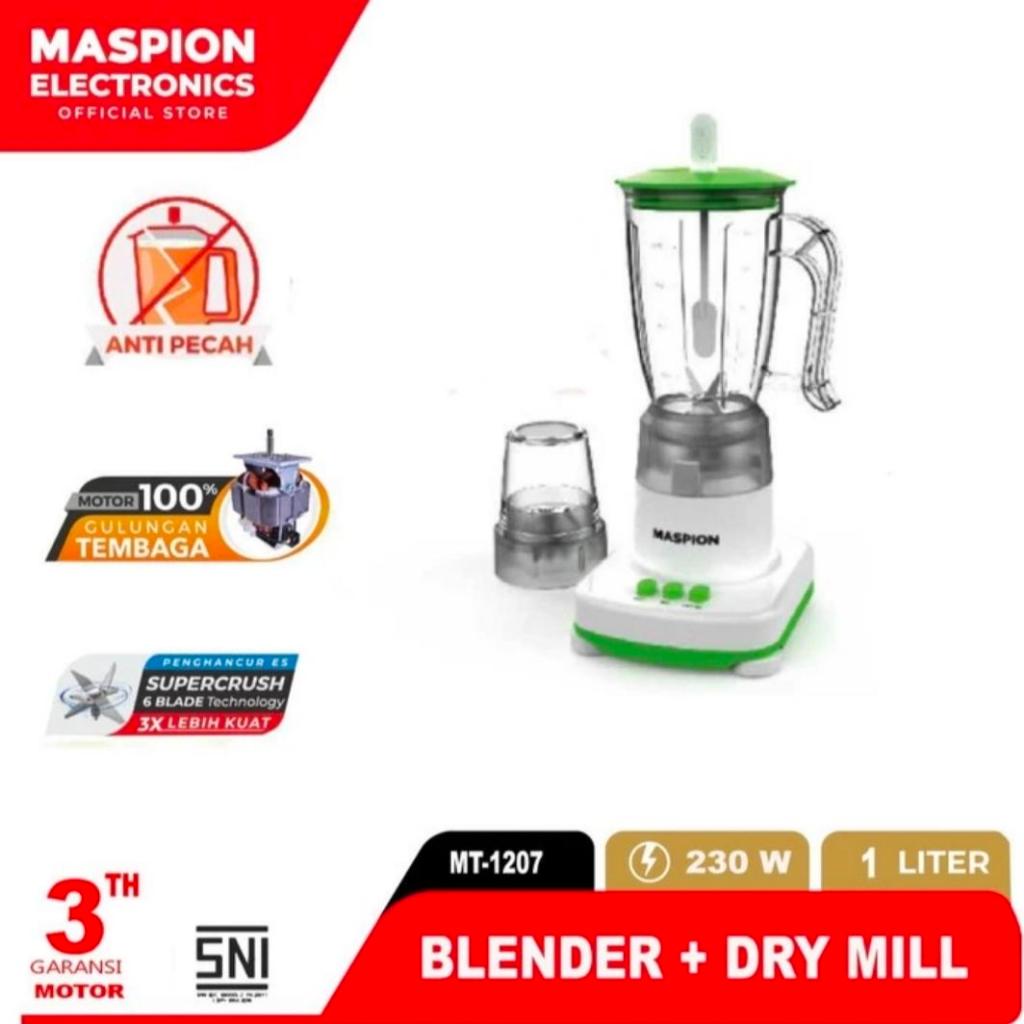 BLENDER MASPION MT1207 BLENDER GELAS KACA