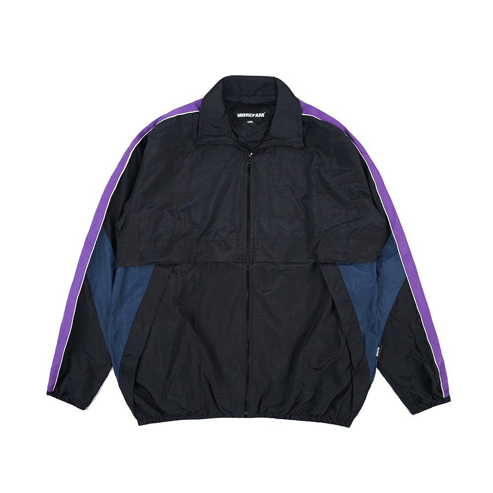 MRFM - TRACKTOP JACKET ULTRA BLACK PURPLE OW-011