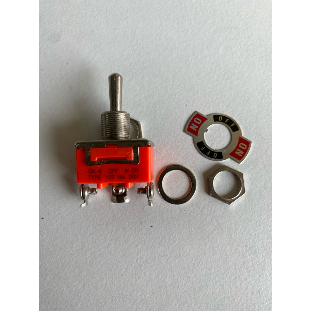 TO0GLE ON OFF 1122 KAKI 3 & Kaki 2 / Saklar Switch Togel ON OFF 2 Pin Kaki & 3 Pin Kaki Universal Un
