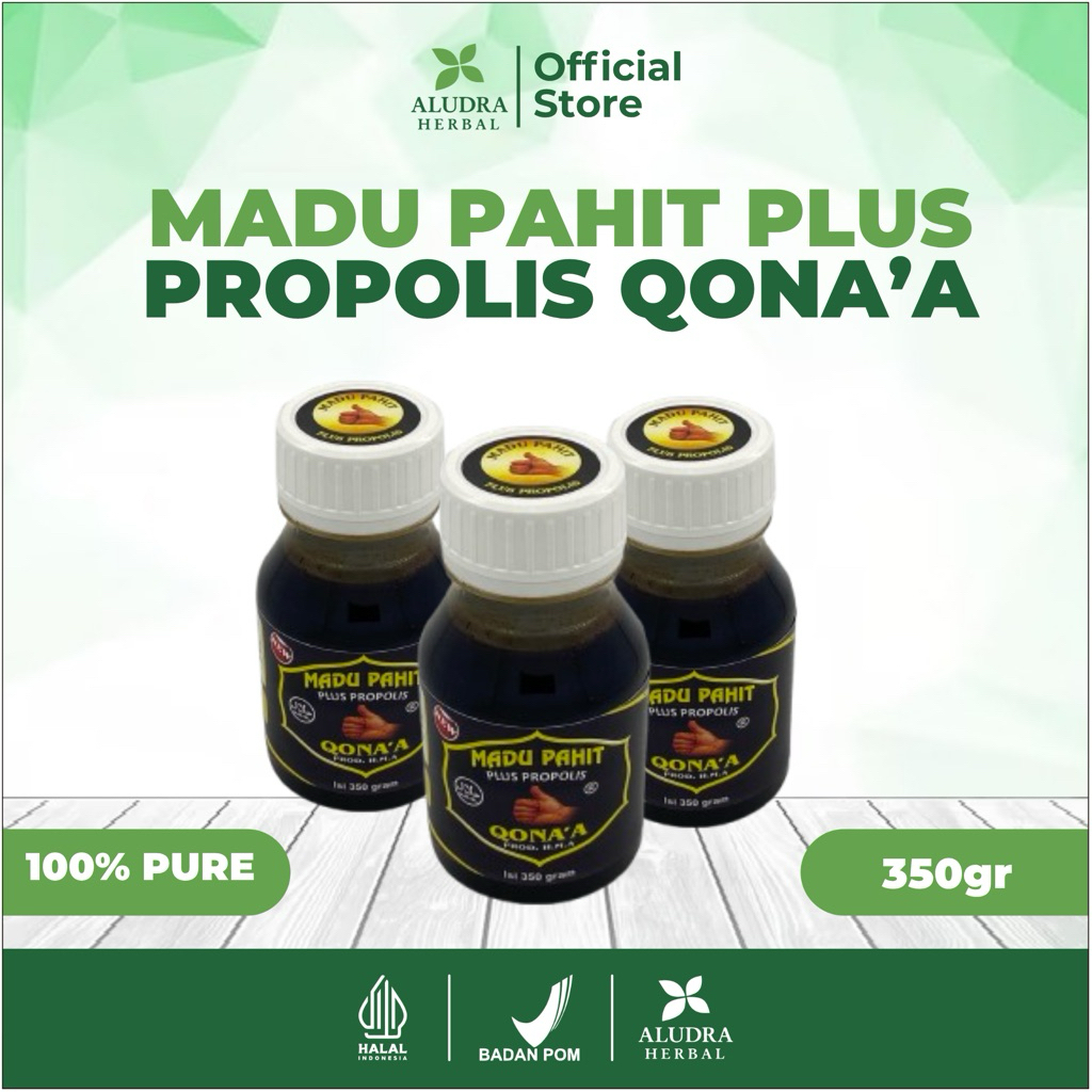 

Madu Pahit Plus Propis Qona’a 350 gr