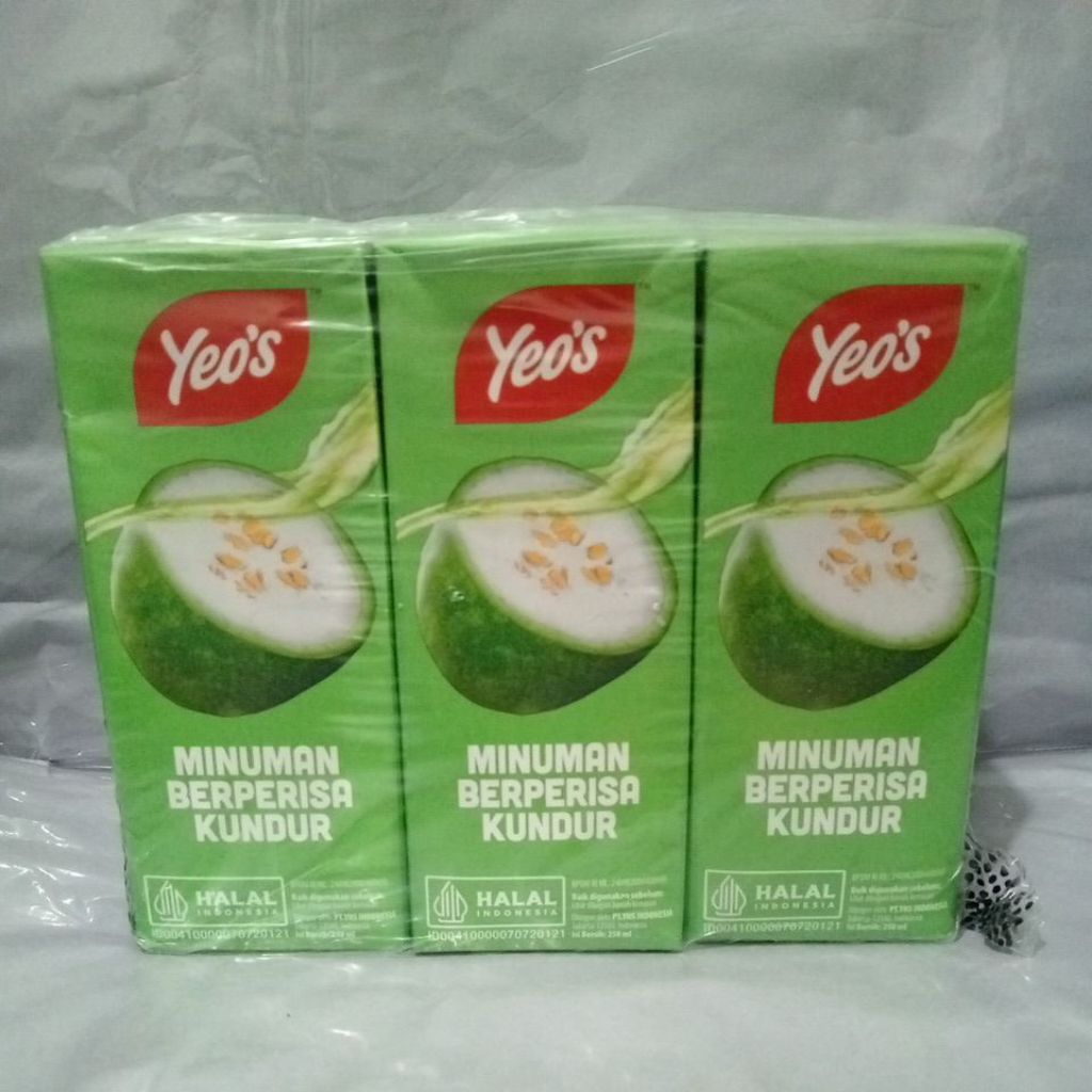 

Yeo's Minuman Berperisa Kundur Isi 6 Perpack