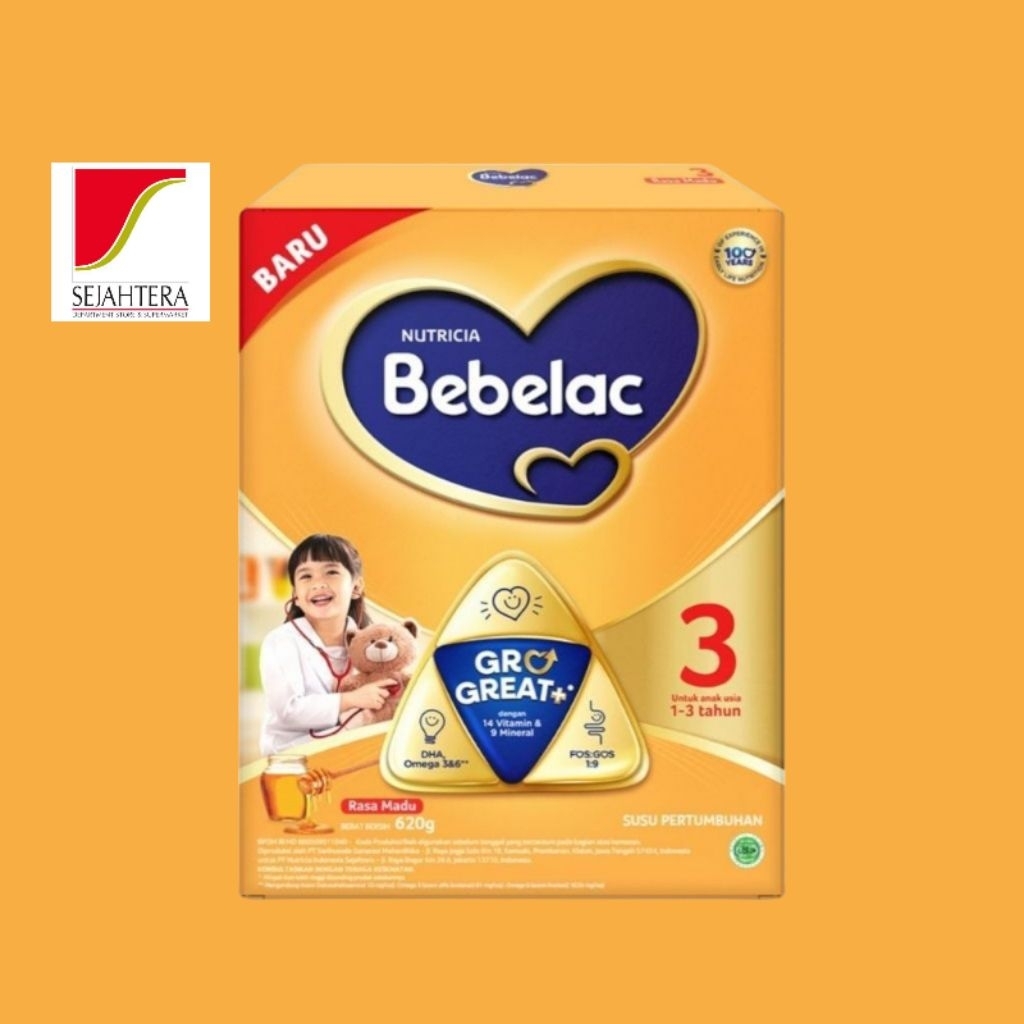 

BEBELAC 3 GREAT + MADU 620gr box