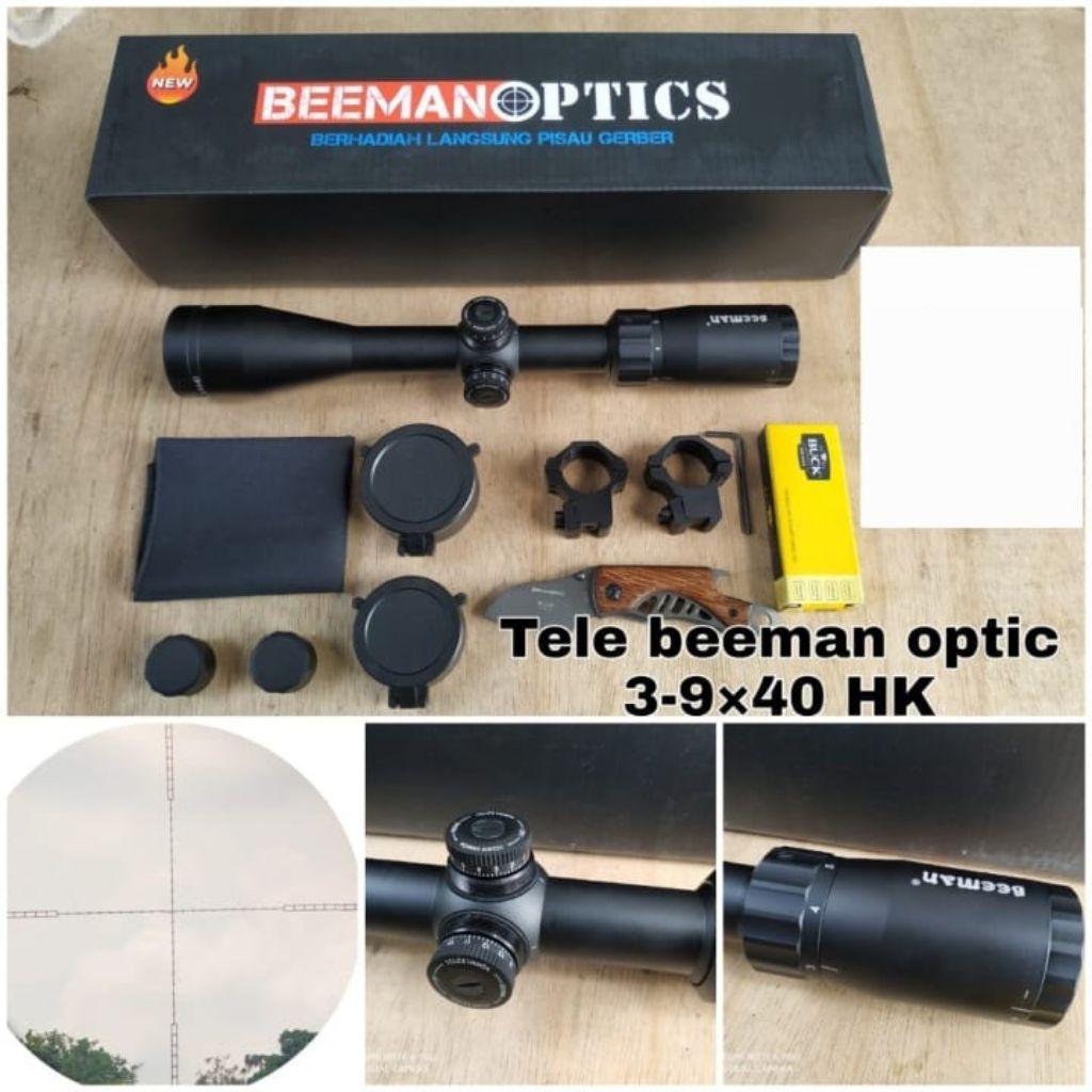 Teleskop Beeman Optic 3-9×40 HK
