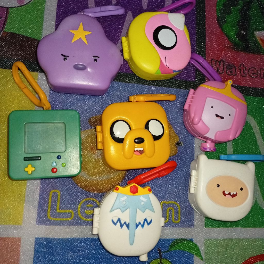 happy meal toys Adventure time set