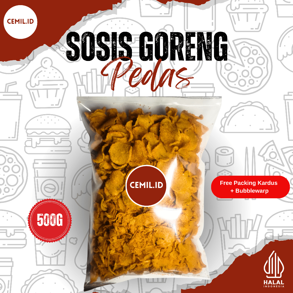 

Cemil.id - Sosreng Sosis Goreng Bumbu Pedas Istimewa 500 Gram