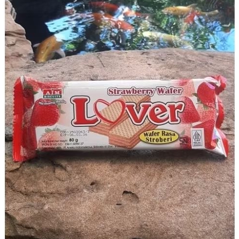 

WAFER LOVER STROBERI 80 GRAM