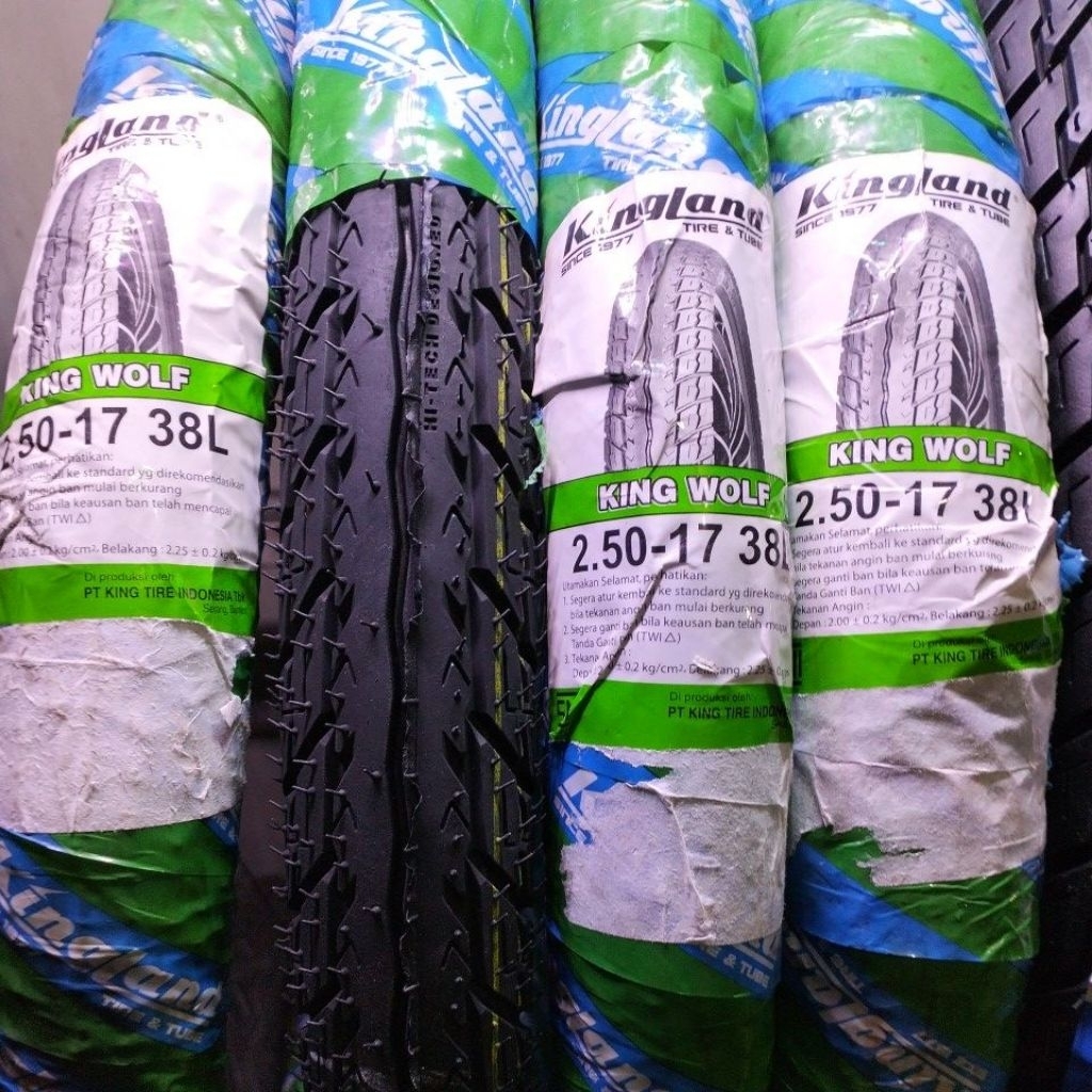 BAN SUPRA X, KHARISMA, SUPRA 125 , JUPITER Z  KINGLAND 250-17 KING WOLF NON TUBELESS