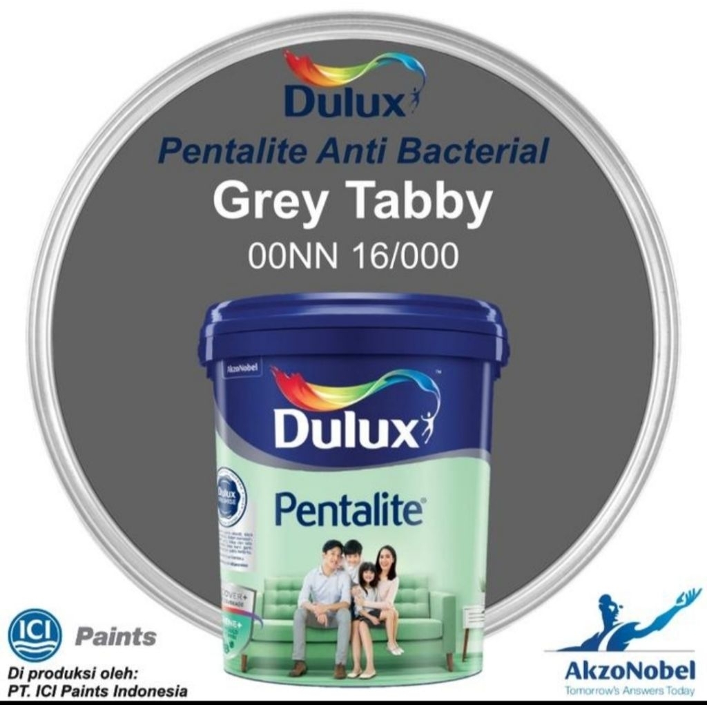 Dulux pentalite 20 liter Grey Tabby