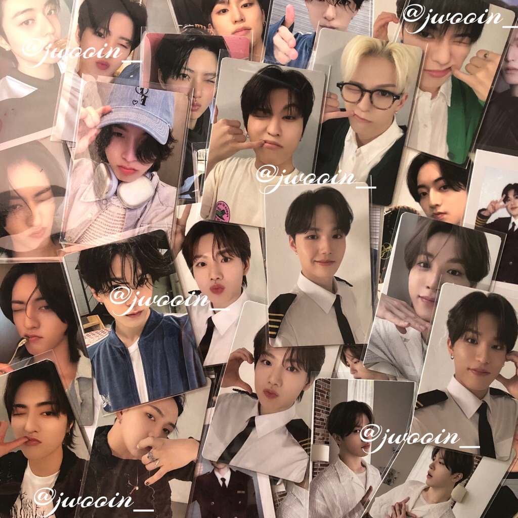 PHOTOCARD PC OFFICIAL TREASURE ASAHI LEPEK SG25 VER D & ACRYLIC SHAKER
