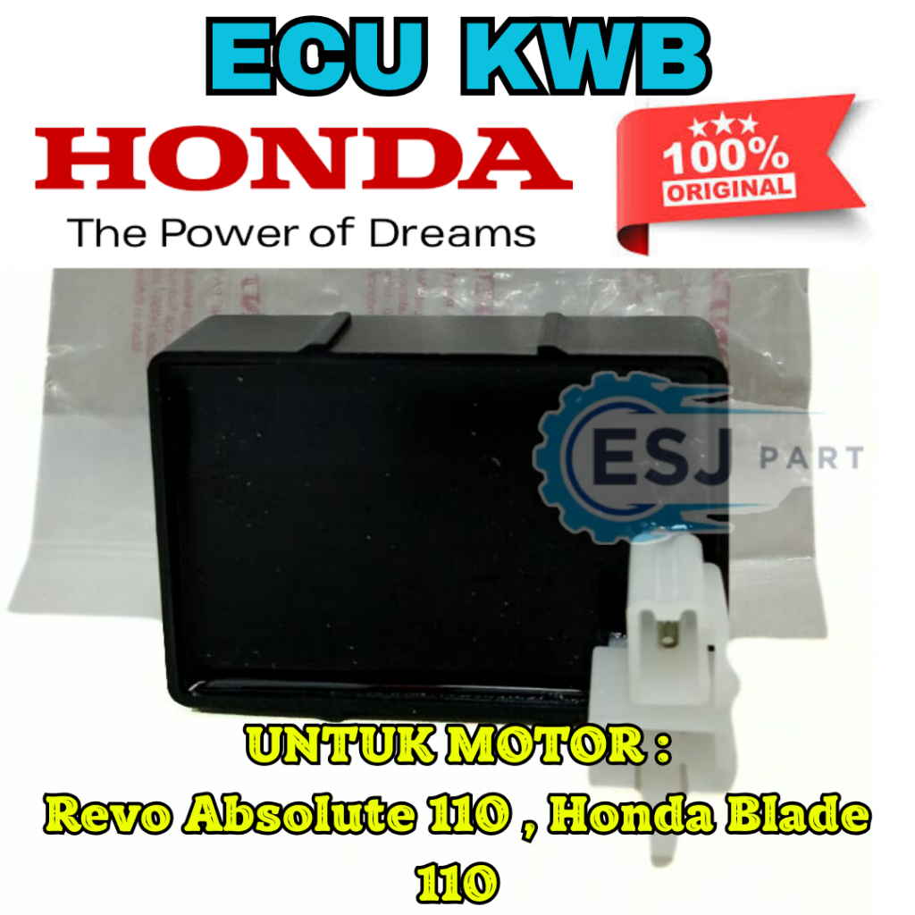 ORIGINAL ASLI CDI KWB HONDA ASLI AHM Revo Absolute 110/Honda Blade 110 BERKUALITAS ASLI100% ORIGINAL
