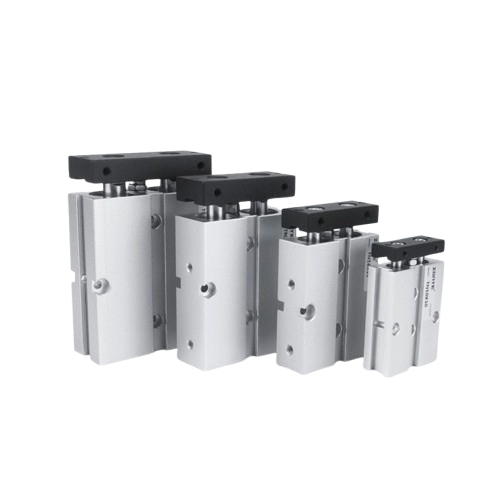 Cylinder pneumatic TN16 Twin Rod Pneumatik Angin Air Silinder Double Stroke TN 16 Harga Grosir 