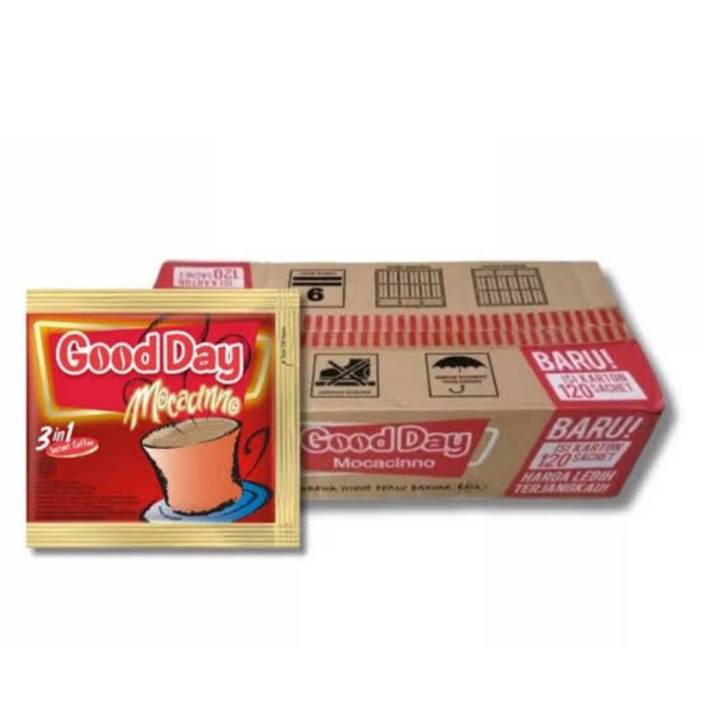 

Kopi good day mocacino 1 dus/isi 120 sachet murah meriah grosir
