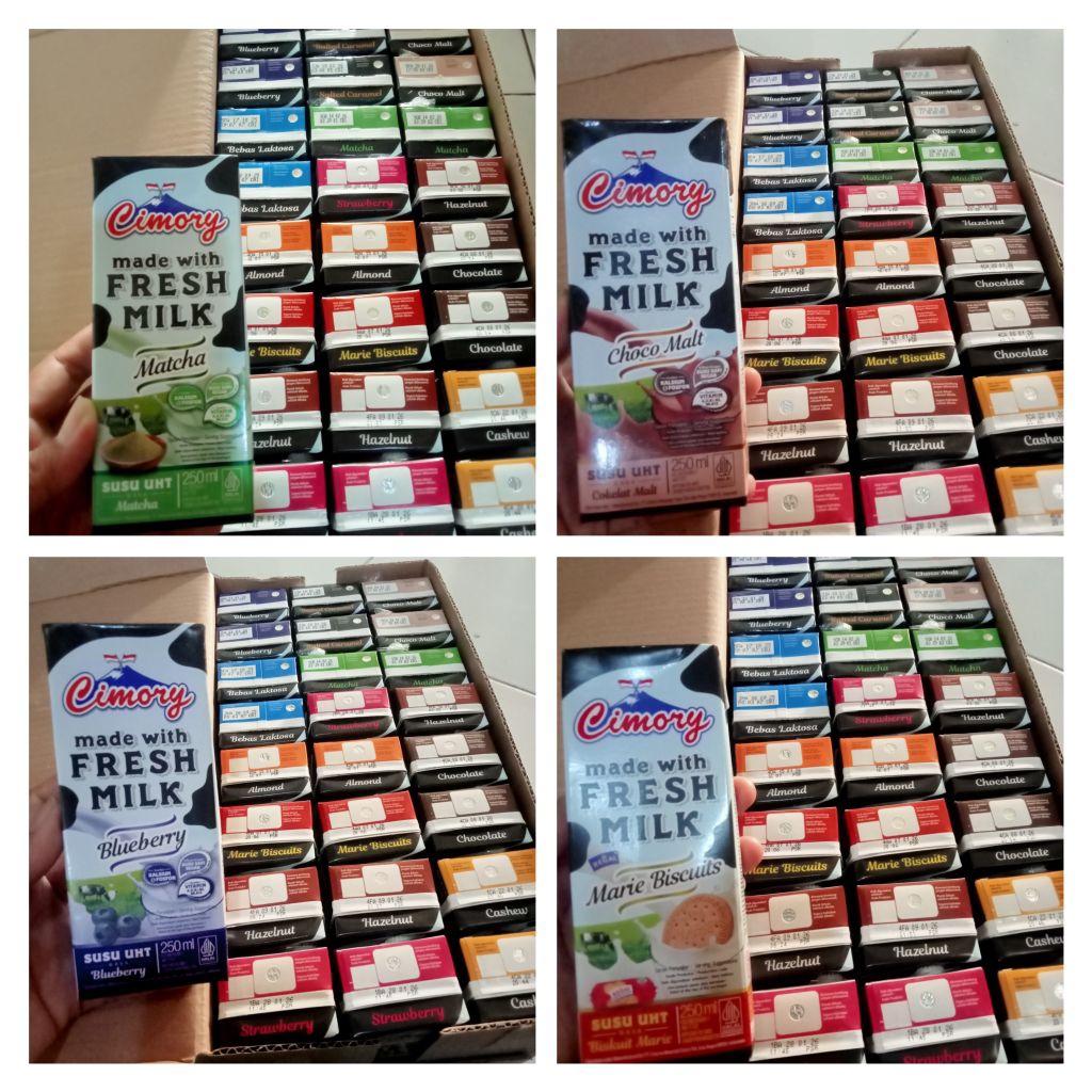 

fresh milk Cimory kemasan @250 ml