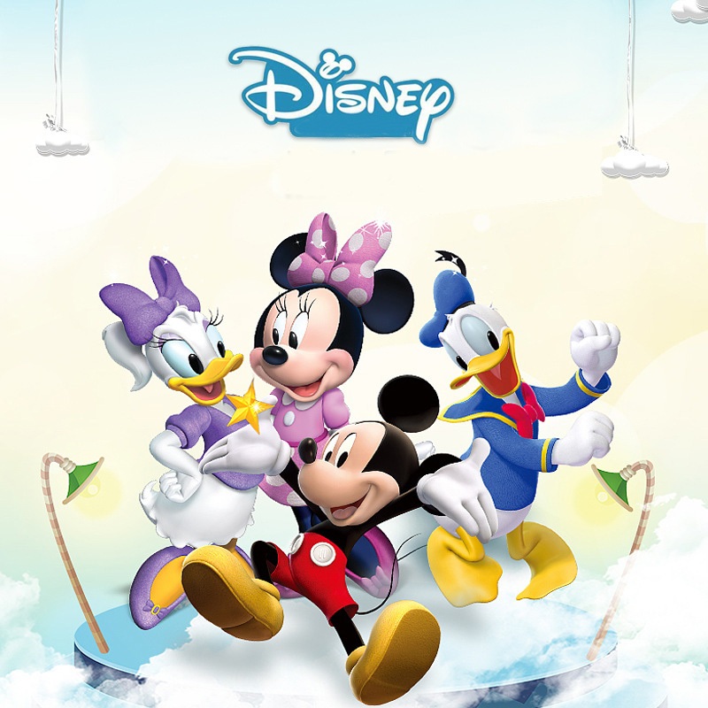 

Stiker Mickey Donald Winnie Pooh Disney isi 50 pcs Anti Air Loverstuff