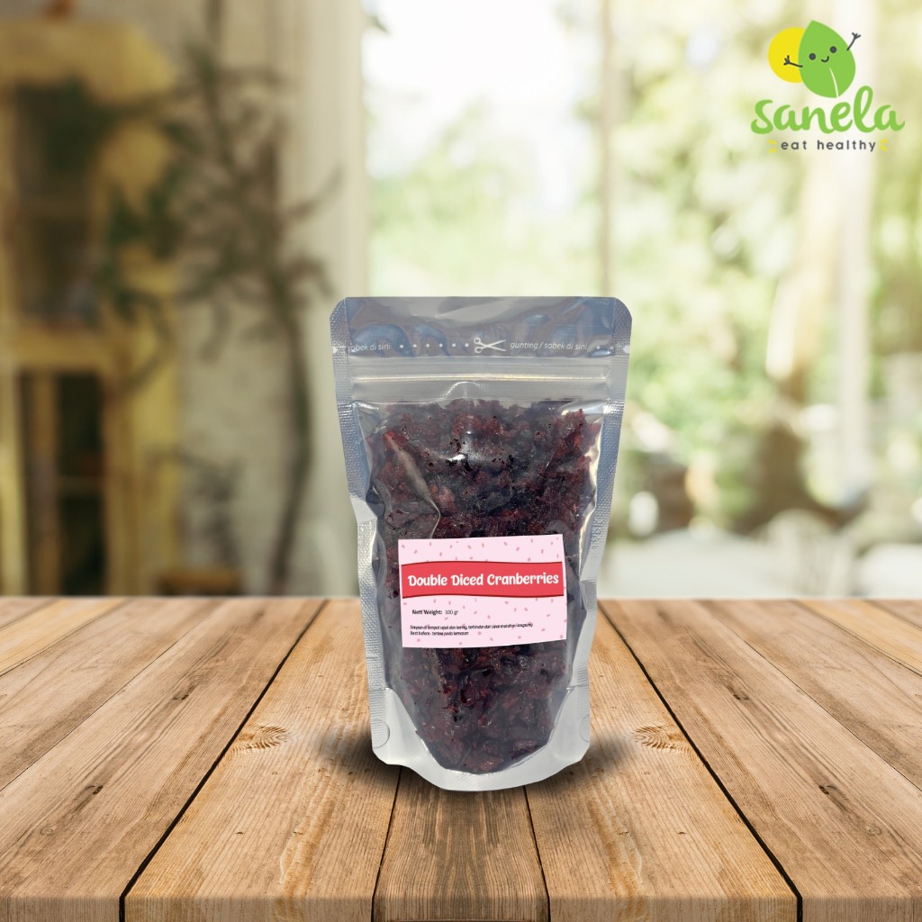 

Double Diced Cranberries 100 gram