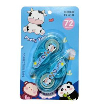 

CORRECTION TAPE NIAL 2IN1 9205 / TIPE X KERTAS / CORRECTION TAPE ISI 2 PCS / PITA KOREKSI 36 M