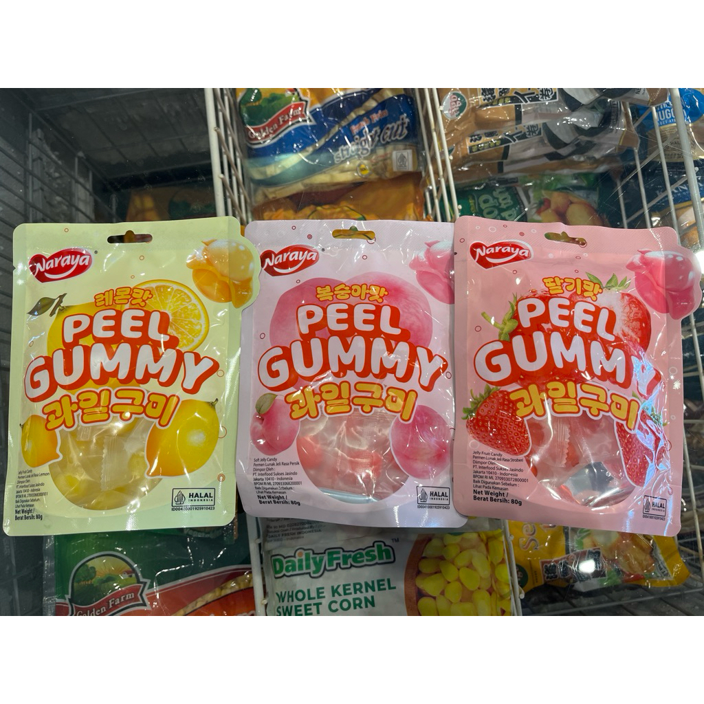 

Naraya Peel Gummy Soft Candy 80gr