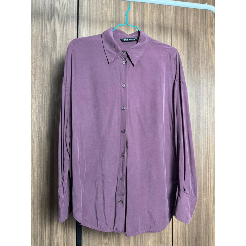 PL Preloved Kemeja Oversized Zara Authentic Original