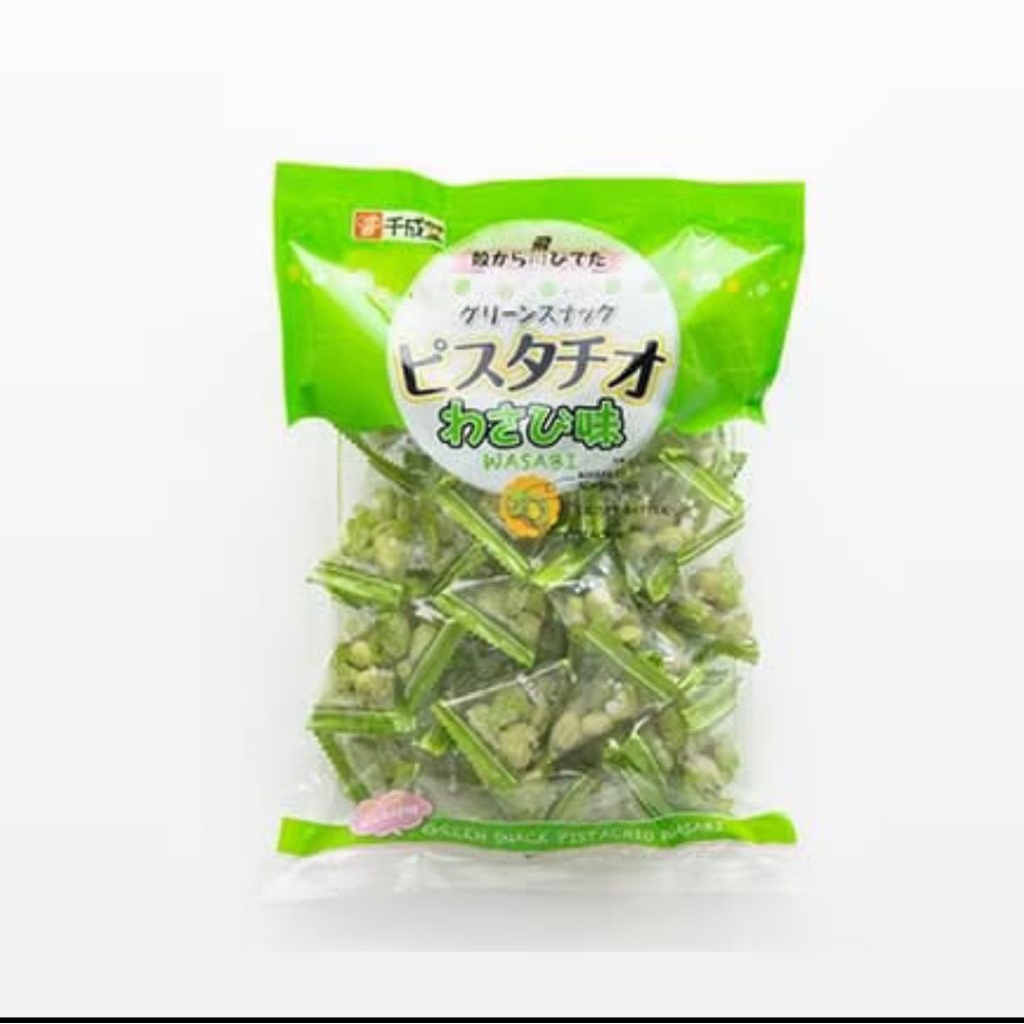 

SENNARIDO GREEN SNACK PISTACHIO WASABI 80gr