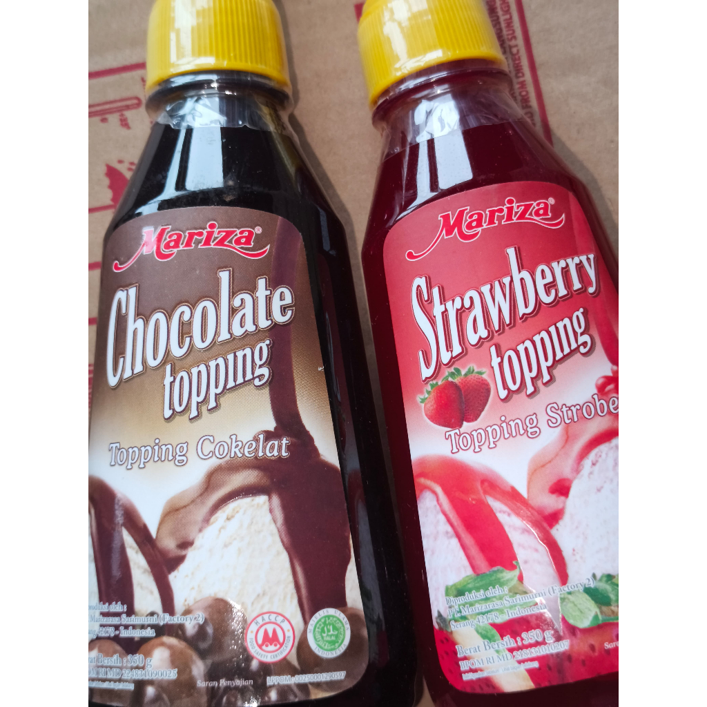 

Mariza Topping Cokelat & Strawberry – 350g
