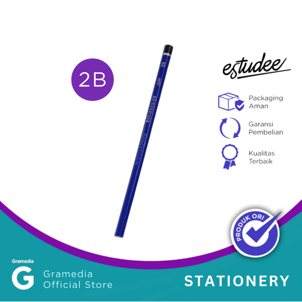 

Gramedia Pettarani - PENSIL 2B ESTUDEE GRAPHITE PENCIL