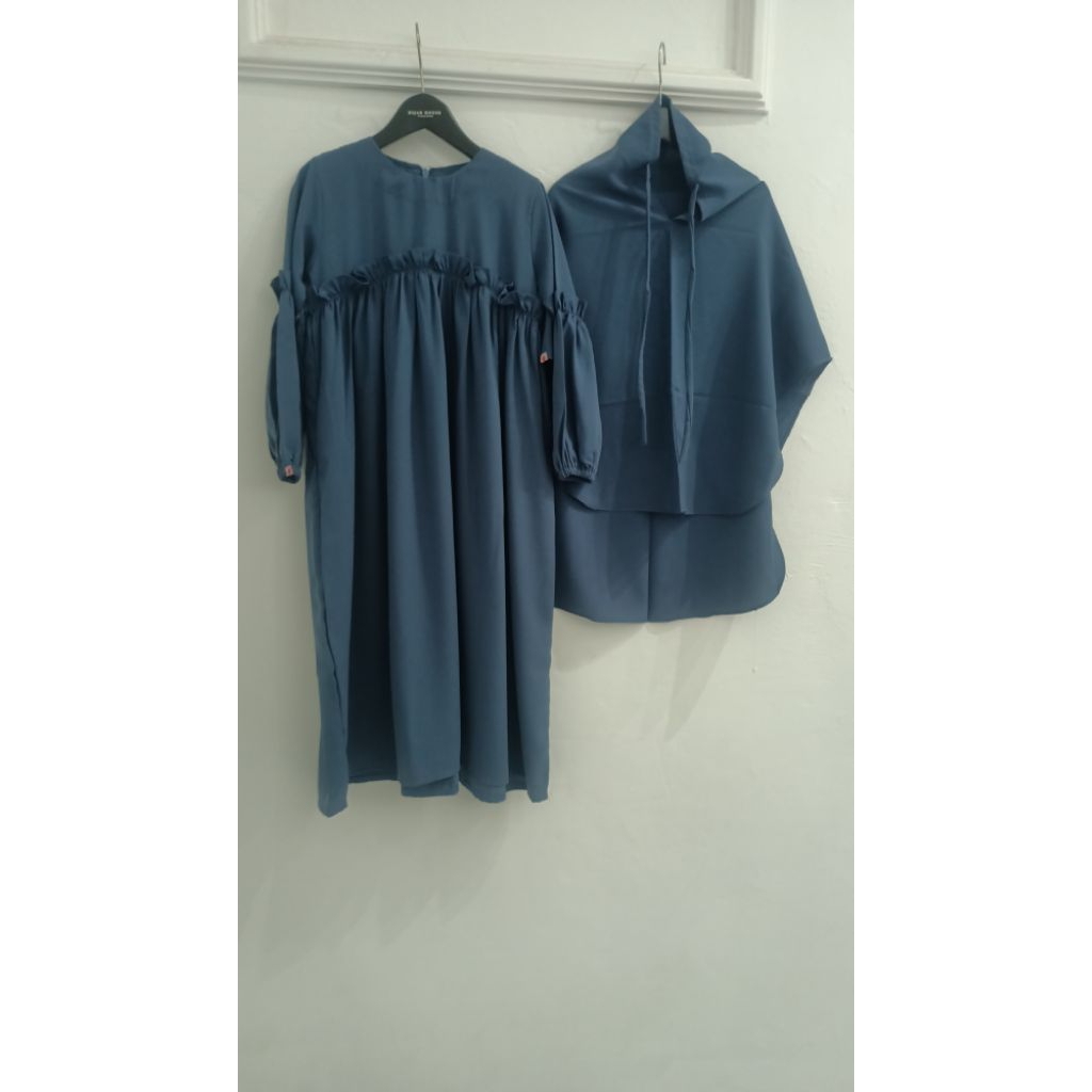 UMY - SHANNY SERIES by NASYA LITTLE SYARI | GAMIS SET KHIMAR ANAK