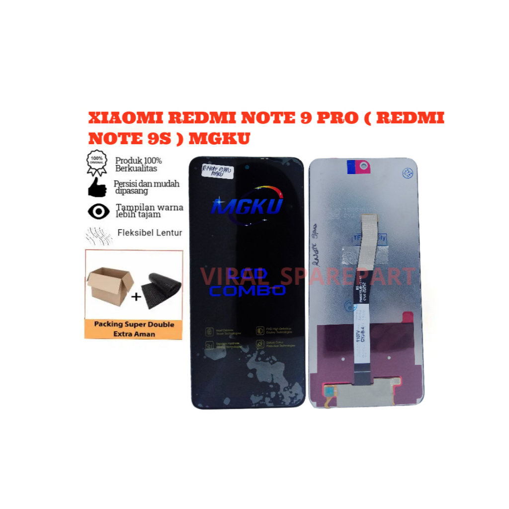 [ORIGINAL] LCD TOUCHSCREEN XIAOMI REDMI NOTE 9 PRO / REDMI NOTE 9S