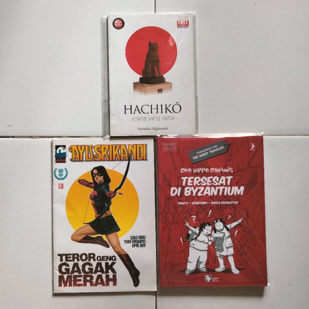 Komik Lokal - Novel Grafis Lokal - Hachiko - Ayusrikandi - Naked Traveler