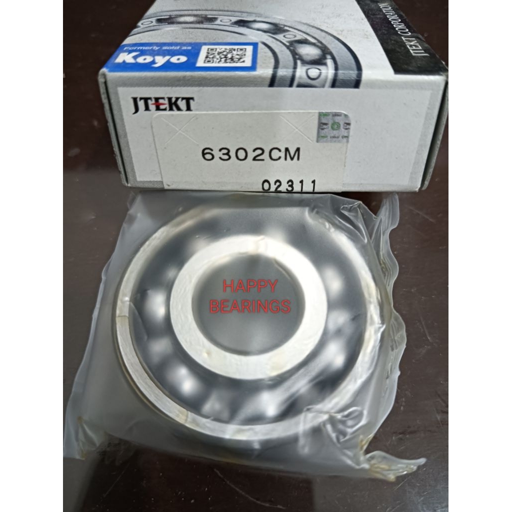 BEARING 6302  / 6302  C3 KOYO JAPAN ORIGINAL