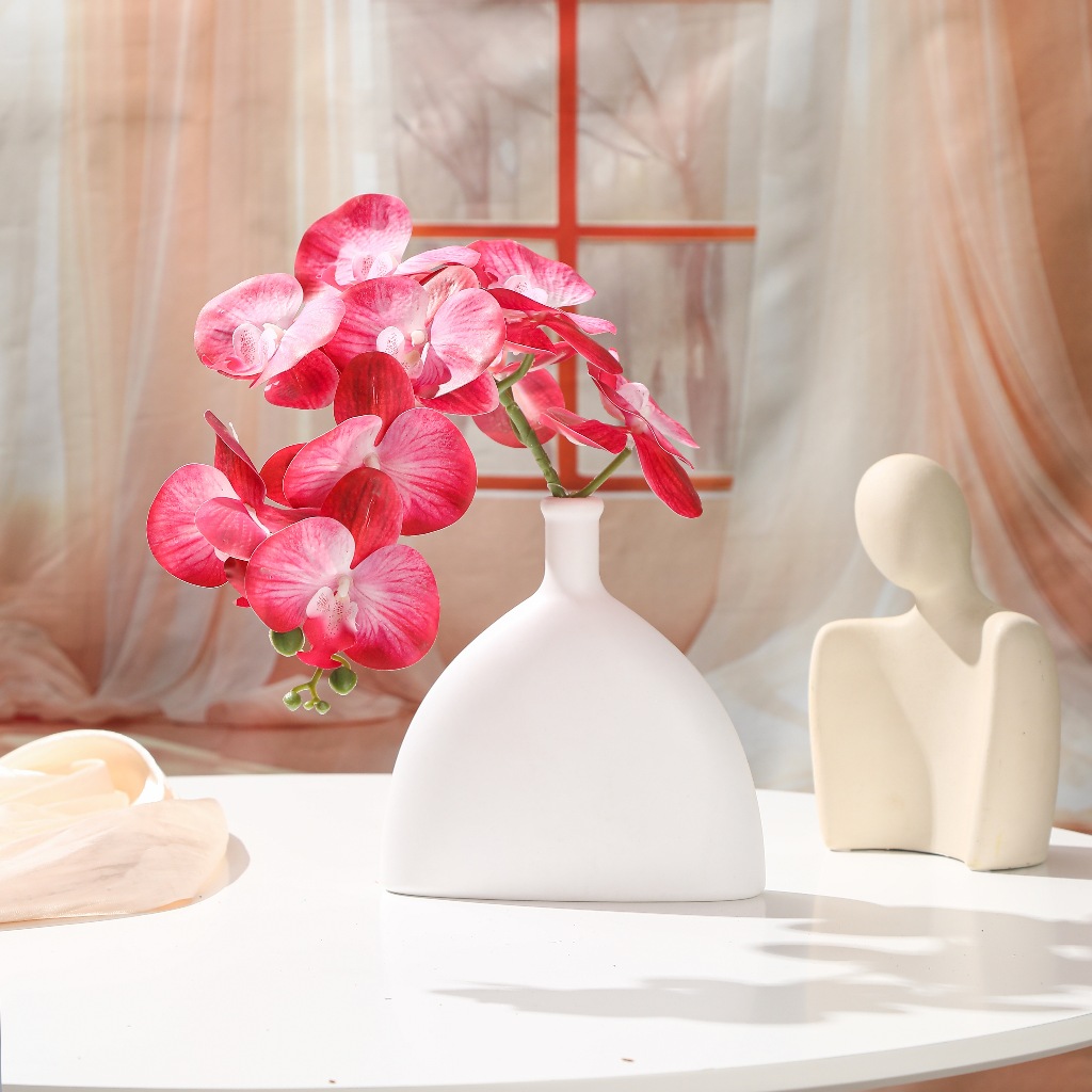 Ensemble Bunga Anggrek Bunga Hias Plastik Bunga Hias Plastik bunga hiasan ruang tamu