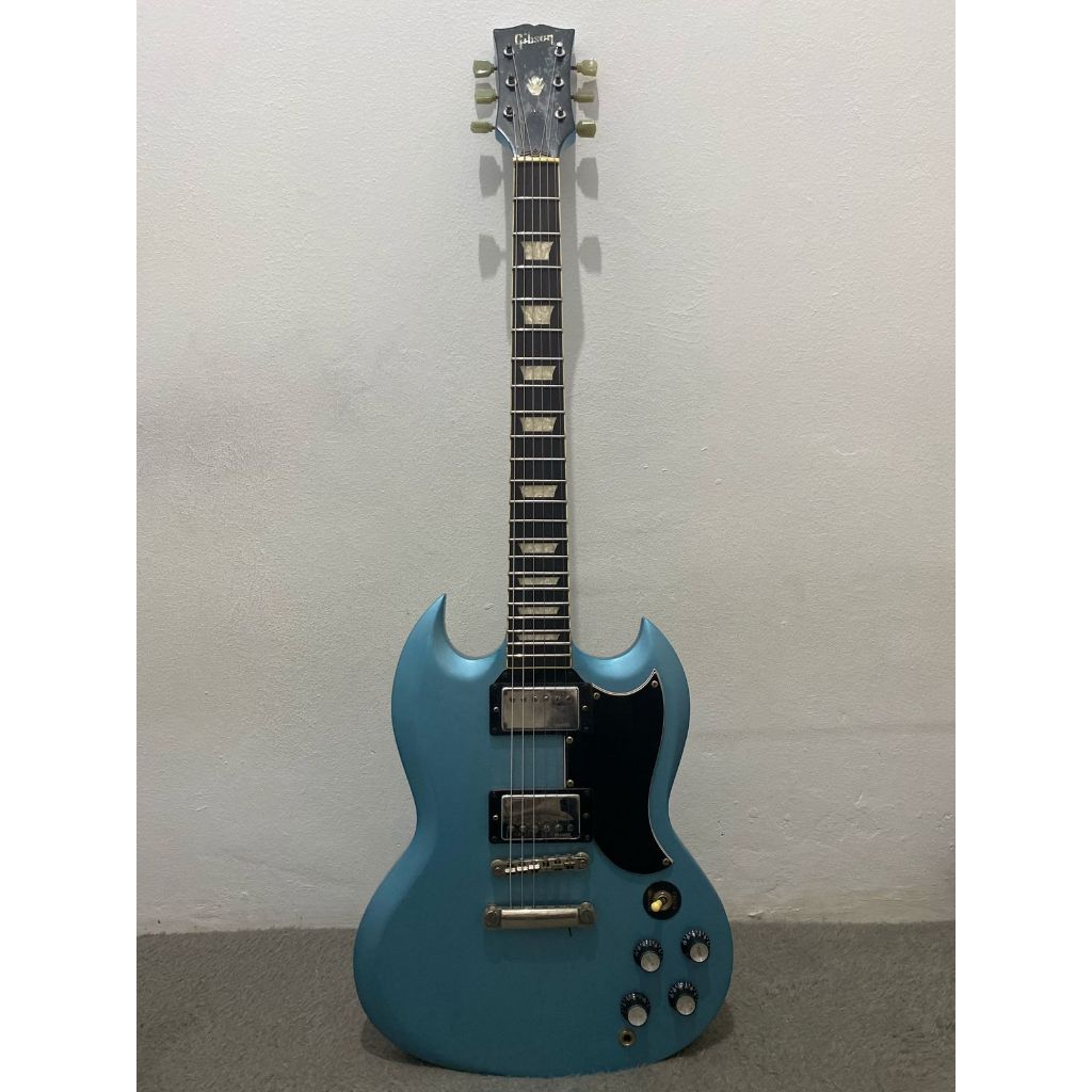 Gitar Gibson SG Pelham Blue (Replika)
