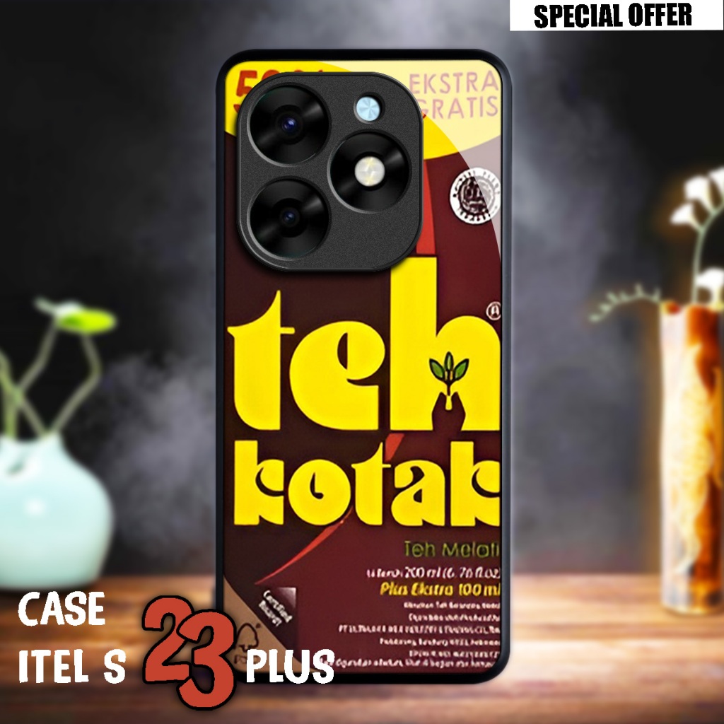 Bonanza - Case Itel S23 Plus   - Case Custom - Kesing Hp Itel S23 Plus Terlaris - Fashion Kesing - B