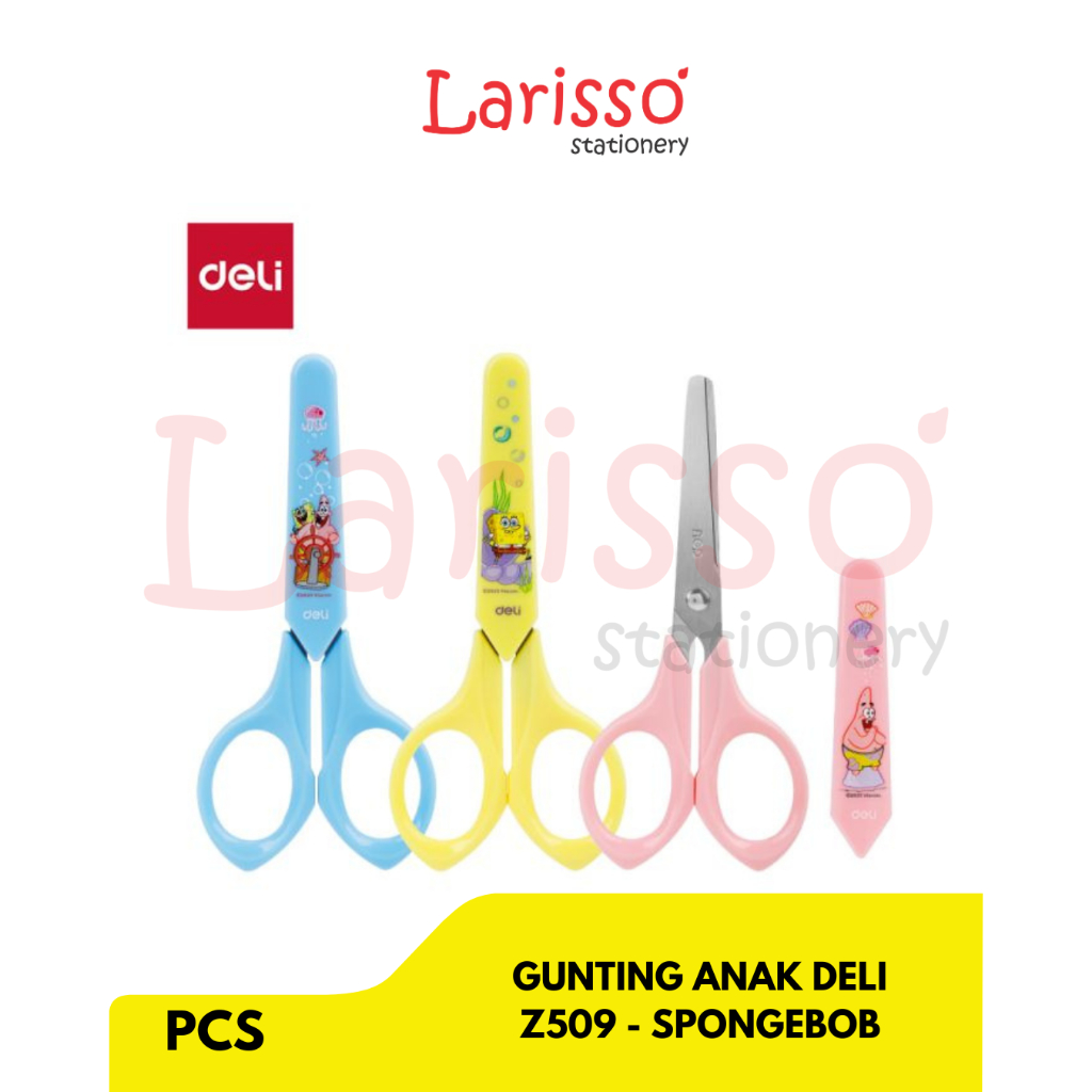 

DELI - (pcs) GUNTING ANAK DELI Z509 - SPONGEBOB -Pcs