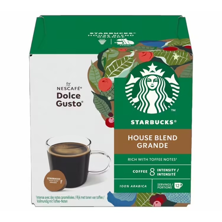 

Nescafe Dolce Gusto Starbucks Grande House Blend Coffee Capsule