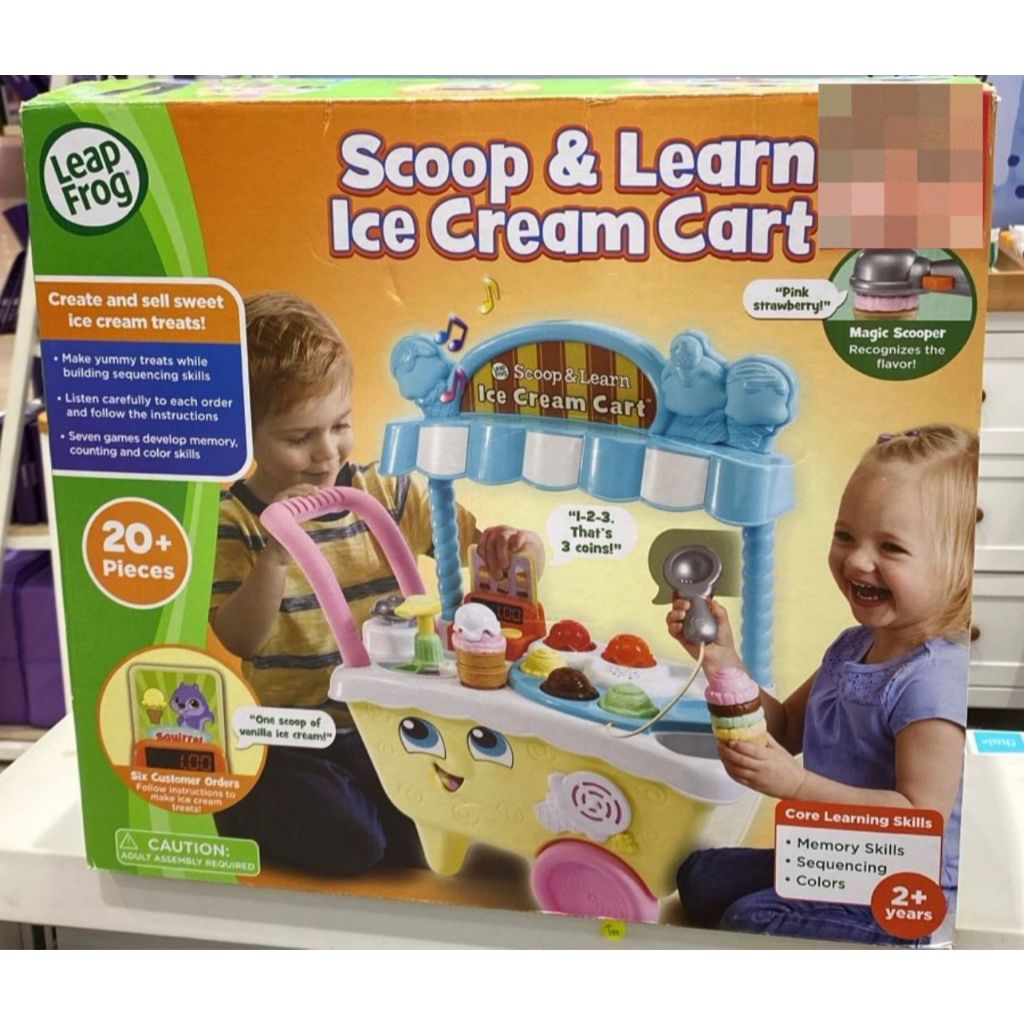 LEAPFROG ICE CREAM LEAPSTAR LEAPBUILDERS MR PENCIL BBQ OVEN WAFFLE