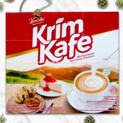 

Kapal Api Krim Kafe 150gr Non Diary Creamer Krimer Minuman Krim Kopi Coffee 50sachet Cream Kapalapi
