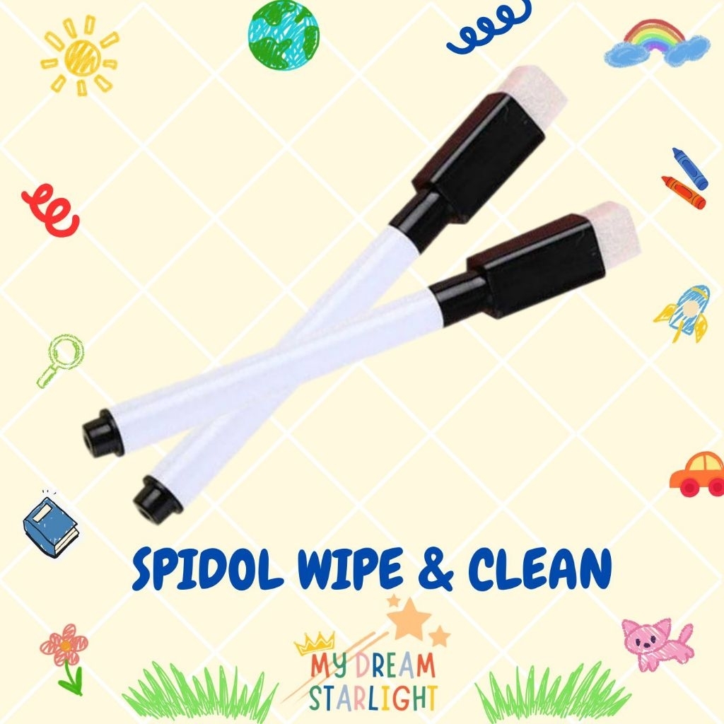 

MDS Spidol Wipe and Clean 1PC