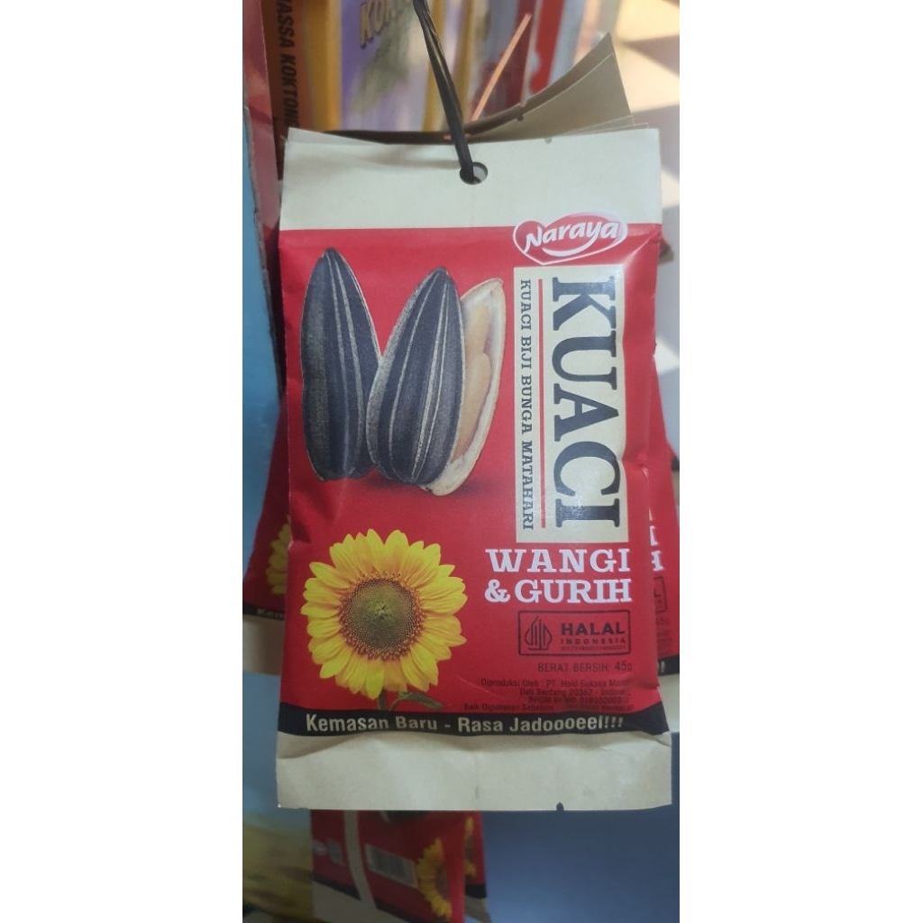 

Naraya Kuaci Biji Bunga Matahari 45gr