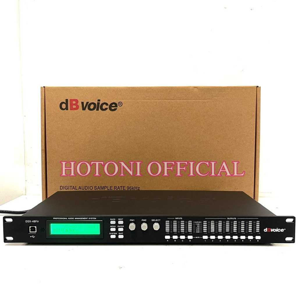 speaker management dbvoice dsx 48 fir original dlms db voice dsx48 fir
