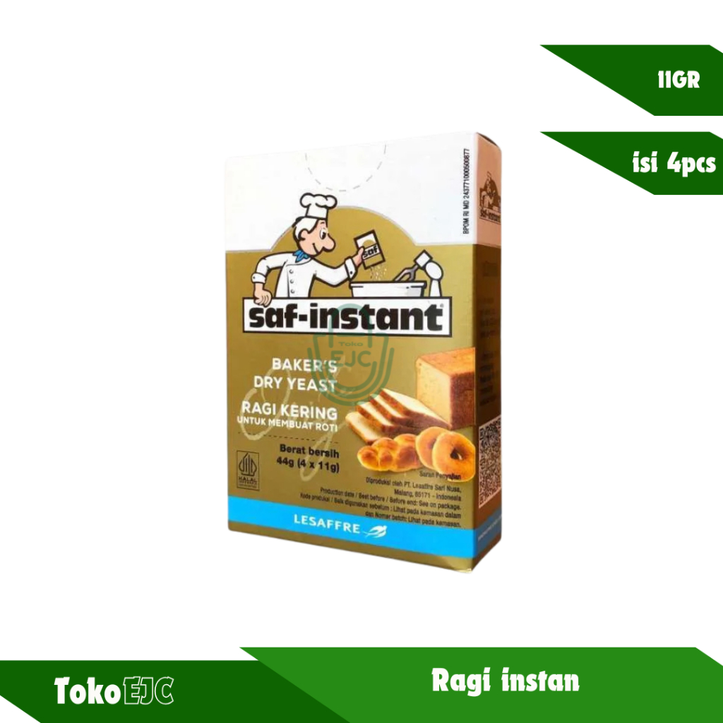 

[EJC] Saf-instant ragi instant ragi kering /box isi 4pcs 11gr