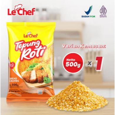 

DIJUAL CEPAT PROMO !!!! LE CHEF - Tepung Roti 500gr