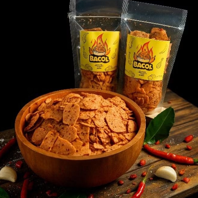 

SEBLAK KERING CILI OIL BACOL (BASRENG CILI OIL) - 80g