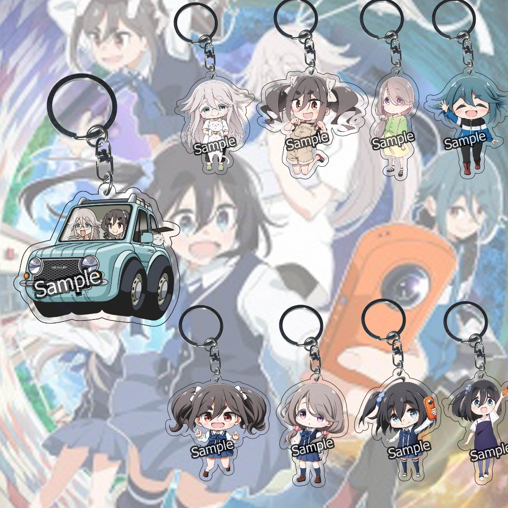 Gantungan Kunci Anime mono - Ganci Anime - Key Chain - Strap Handphone - Yuru Camp