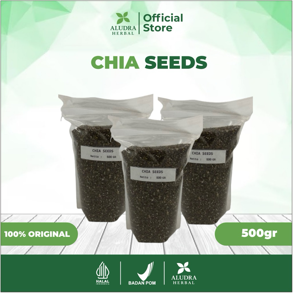 

Chia Seed Organic Untuk Diet Premium Quality 500 gr