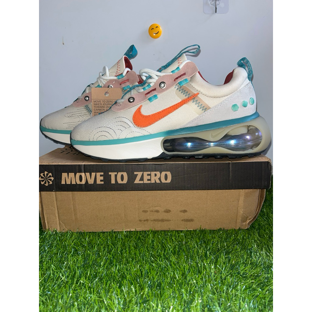 SEPATU IMPORT AIRMAX 2021 LOW LIGHT OREWOOD BROWN RUSH ORANGE