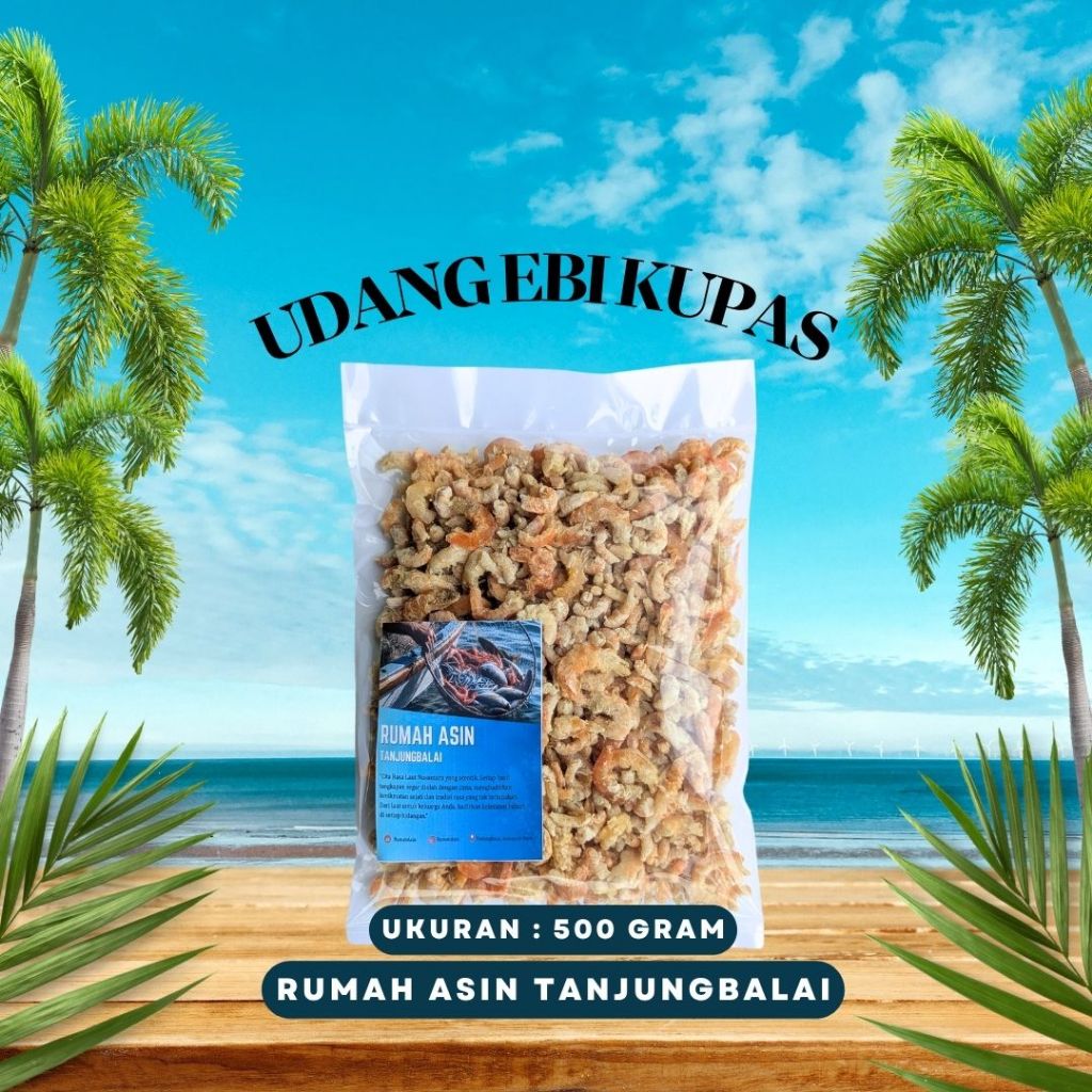 

Udang Ebi Kupas / Pukul 500gr | Rumah Asin Tanjungbalai | Kualitas Super Premium